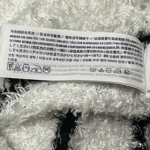 Abercrombie Kids XL Woman's XS/S Fuzzy Eyelash Striped Sweater - Picture 9 of 10